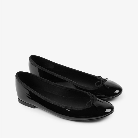Repetto Cinderella Ballerina Black Patent Leather Flats Size 39.5 US 8.5 - Picture 4 of 7
